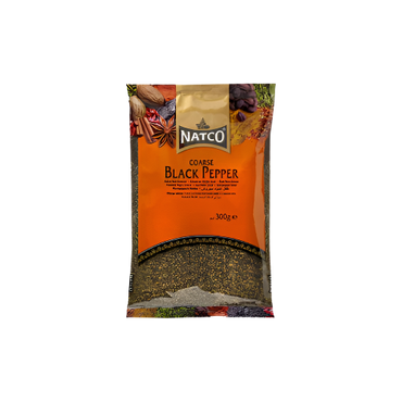 Natco Premium Coarse Black Pepper 300g – High-Quality Coarse Ground Pepper for Bold Flavor